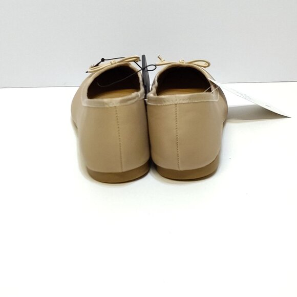 Time And Tru Bow Ballet Flats Slip On Size 9 Synthetic Comfortable Everyday Wear - Picture 6 of 9